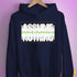 Assume Nothing Agender Pride Flag Hoodie - Navy